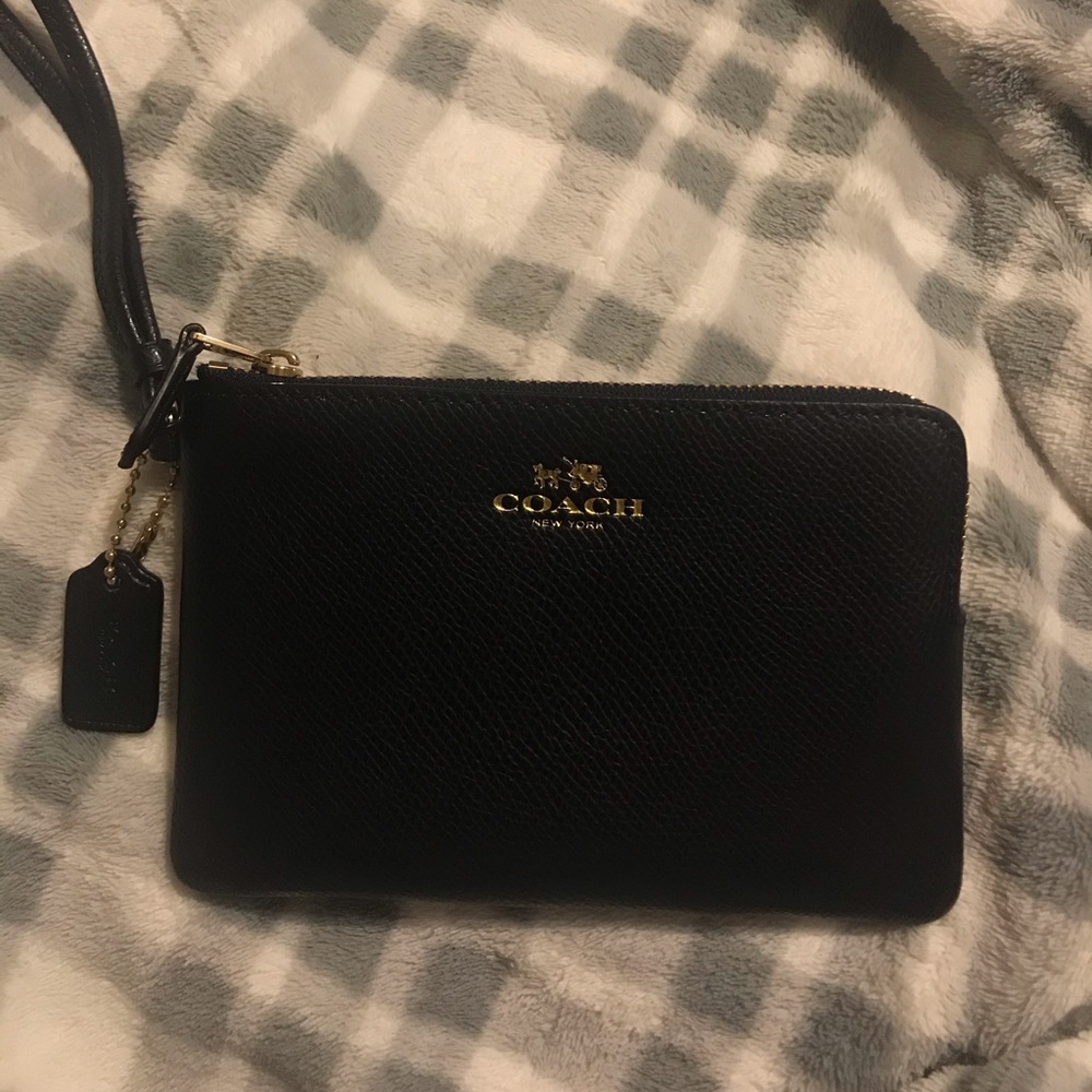 COACH NAVY BLUE WALLET
